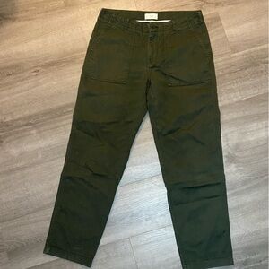 KOTN Antifit Unisex Olive Green Straight Leg Pants